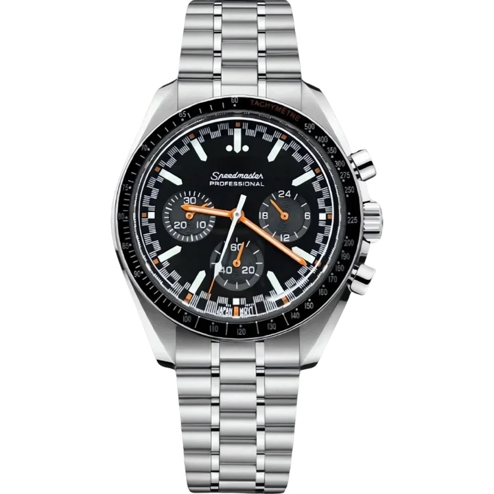 MOONWATCHES BLACK ORANGE
